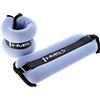 HMS OB04 BLUE 2 x 1 KG pesi per braccia e gambe HMS NEOPRENE fissati con velcro - set di 2 pezzi