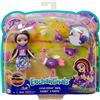Enchantimals - PlaySet Famiglia degli Struzzi, con Bambola Ofelia lo Struzzo e 3 Amici Cuccioli, multicolore, Giocattolo per Bambini 4+ Anni, GTM32