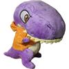 Arex & Vastatore Peluche Vastatore T-Rex Viola Morbido per Bambini 25 cm - Giocattolo per Bambini e Fan di YouTube, Peluches Dinosauro Regalo per Bimbo e Bimba, Sicuro per Bambini