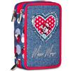 ASTUCCIO SCUOLA SEVEN 3 ZIP CON CORREDO MINNIE MOUSE