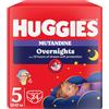 Huggies Overnight Pannolini Notte Bambino, Taglia 5 (12-17 Kg), Pannolini Assorbenti per la Notte, Design Disney, 24 Pz