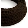 TECNO-ESHOP CAVO 3G2,5MM INTRECCIATO RIVESTITO IN TESSUTO MARRONE MATASSA 10 METRI FCT3250-MER40.297