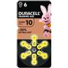 DURACELL EASY TAB10 GIALLO - BLISTER 6 BATTERIE DA10-MELDU78R1