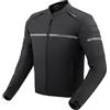 OZONE MOTO Rider Giacca da Moto Uomo | Tessile | Protezioni Gomiti e Spalle Livello 1 | Tasca per Protezione Schiena | Fodera Termica Impermeabile Removibile | 3 Canali di Ventilazione