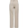 ONLY Onlpoptrash Life MW Straight Pant Pnt, Pure Cashmere, (L) W x 30L Donna
