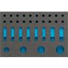 Hazet 163-346L Alloggiamento In Schiuma Espansa Morbida Bicomponente, Multicolore