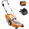 STIHL RMA 235 - Tagliaerba con batteria AK 20 - 36V 4Ah - Taglio 33 cm