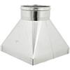 SGM Clima Srls Air Evolution Tramoggia per canna fumaria in acciaio inox (DN 220 base 250x250)