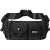 ZAICCI Marsupio Uomo Impermeabile Multe Tasche Borsello da Cintura Tracolla Marsupio Sportivo Outdoor Ciclismo Trecking Viaggioo