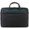 Tucano-Borsa Business Trasformabile per Laptop 15.6 Pollici e MacBook 15, con Tasca Imbottita per Pc, per iPad e Tablet. Borsa 24 ore Portadocumenti per Computer Portatile, Uomo-Donna con Tracolla