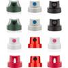 KLAMOTTEN STORE Spray Cap Merotoner Articoli Per Le Bombolette Spray Set Creativo Designer Koelica Effetti - 12 Pcs