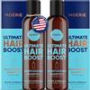Moerie Ultimate Hair Growth Shampoo - For Longer, Thicker, Fuller Hair - Vegan Friendly Volumizing Hair Products - Paraben & Silicone Free - All Hair Types - Reverse Hair Loss - Moisturizing, 2 pack