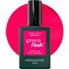 Manucurist Smalto Semipermanente Unghie Green Flash Bianco Rosa Neon - Smalto Gel Unghie UV - Smalto 12-free, bio-based (84%) - Made in France - 15 ml