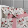 Clara Home Milano CLARA HOME Completo Lenzuola Letto, Completo con Federe per Guanciali, Ideale per tutte le Stagioni, Made in Italy (Ilenia Rosa, Singolo 1 Piazza)