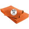 Generic GM 25 Pezzi - Tovaglie in TNT 100x100cm Colore ARANCIONE, Tovaglie Coprimacchia in TNT Tessuto non Tessuto Ideali per la ristorazione vari colori