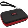 KOTO darts KOTO - Custodia Dart EVA, protezione dagli urti, per 6 freccette | Capacità per 2 set di freccette, 6 freccette montate, scomparti extra, chiusura a zip, 19 x 14 x 5 cm