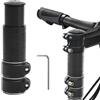 APOMOONS Rialzo Manubrio per Bicicletta con Chiave Esagonale,Rialzo Manubrio in Alluminio Cube Rialzo Manubrio MTB Rialzo Manubrio per Biciclette da Corsa MTB e City Bike da 28,6MM (Nero 138 X 28,6MM)