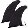 Nircho Confezione da 2 pinna da surf SUP, pinna universale rimovibile, pinna centrale staccabile, pinna di ricambio per tavola da surf, in nylon sicuro rinforzato, per tavola lunga e tavola surf Paddleboard