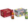 Peroni Birra 175 Anniversario, Cassa Birra con 24 Birre in Bottiglia da 33 cl, 7.92 L, 100% Italiano 4.7% Vol & Chill Lemon Birra al Limone, Cassa Birra con 24 Birre in Bottiglia da 33 cl, 7.92 L