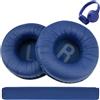 Ritte Cuscinetti di Ricambio per JBL Cuffie, 1 Paio Cuscinetti Cuffie e 1 Archetto di Ricambio per JBL Tune600 T500BT T450 T450BT JR300BT con Memory Foam, 70mm (Blu)