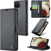 Rerzoiro Cover per Samsung Galaxy A12 5G Custodia Portafoglio [Blocco RFID] Premium Pelle PU Wallet Case Flip Libro con Porta Carte Slot Supporto Flip Case per Samsung Galaxy A12 5G, Nero