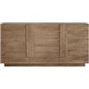 Bonussi Madia Design Moderno 3 Ante Jupiter 182x44x90 cm Noce Mercure