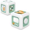 lerrbo Cube d'activités pour Les Tout-Petits 1-3|Giocattoli Montessori per Bambini di 1 Anno|Giocattolo da Viaggio per Bambini di 12-18 Mesi|Cubo di attività per l'apprendimento della motricità fine