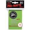 Ultra Pro 60ct PRO-Matte Lime Green Small Deck Protectors