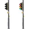 Evemodel 2 pezzi pista H0 1:87 verde rosso modello semaforo segnale veicolo illuminazione lampada