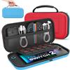 MoKo Custodia per Nintendo Switch 2 2025 con 10 Slot per Cartucce e Tasche