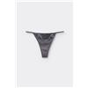 Tezenis Perizoma Con Fianchetto Tanga Washed Dream Donna Grigio