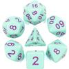 Epic Forge Set di 7 dadi multiformato, 16 mm, colore: rosa menta