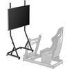 Rebblers Supporto per Monitor TV per schermi da 32 a 55 pollici - per Simulatore di Guida e Postazione Simulatore Compatibile con tutti i Cockpit Rebblers