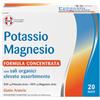 Matt, Potassio Magnesio Formula Concentrata, Integratore Alimentare con Sali Organici, per la Normale Funzione Muscolare e per la Riduzione della Stanchezza, Confezione da 20 Bustine Gusto Arancia