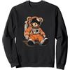 Astronaut Teddy Bear Peluche Space Explorer Teddy per gli amanti della missione Felpa