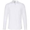 pure h. tico Pure City 3384-800-Camicia da Città, a Maniche Lunghe, Colore: Argento Camicia Elegante, Uni Bianco, L Uomo