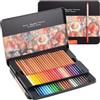 MARCO Matite colorate per adulti per colorare - pastelli a olio spessi 48 colori matite in legno, ideali pastelli di fascia alta per studenti d'arte e professionisti - 3100 pastelli a olio spessi 48
