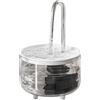 Generic Fontanelle per animali domestici - Fontana per cani, Fontana per gatti | Fontana per gatti wireless a batteria da 1 litro, fontana per animali trasparente con spegnimento automatico, forniture per man