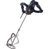 FERM Betoniera da 1800 W - Miscelatore per pitture a 2 marce, con asta miscelatrice 600 mm/Ø 140 mm