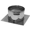 SGM Clima Srls Air Evolution Piastra di base in acciaio inox per canna fumaria (DN 220)