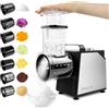Anatole Affetta Verdure Elettrico Tritaghiaccio 7 Lames Grattugia per Formaggio Carote Acciaio Inox 250W Calibro Grande Taglia Verdure da Cucina Multifunzionale 220V Spina UE