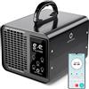 Airthereal MA10K-PRO SMART Generatore di Ozono WiFi - Purificatore d'Aria, Deodorante e Sterilizzatore - Potenza Ozonizzatore e Timer Regolabili per Stanze di Qualsiasi Dimensione - Nero