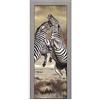 Decoralive zebre-Immagine per Porta, 211 x 73 cm