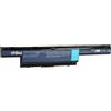 vhbw Batteria Li-Ion 4400mAh 11.1V, nero, bianco, ecc adatto per PACKARD BELL EasyNote LM81 sostituito 31CR19/652, AS10D31, AS10D3E, AS10D41, AS10D61