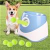 Aolawco Lanciapalle automatico, macchina per lanciare palline a forma di cane con 6 palline da tennis da 5 cm