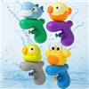 AptoFun Simpatiche pistole ad acqua ABS per ragazzi e ragazze, set da 4 a spruzzo 80 ml, portata 2-6 m, giocattolo da bagno e esterno