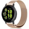 PaceBid 20mm Cinturino per Garmin Vivoactive 5/6, Metallo Magnetico | Uomini e donne Inossidabile Acciaio Metallo Magnetico Cinturino di Ricambio per Garmin Forerunner 70/170 43mm, Oro Rosa