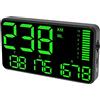 TOTMOX Display HUD per auto, tachimetro digitale con display a testa alta GPS con avviso di sovravelocità dello schermo HD da 5,5 pollici