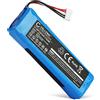 CELLONIC 1x Batteria per Altoparlante Compatibile con JBL Charge 2, Charge 2 Plus, Charge 3 (2015), GSP1029102 - (6000mAh, 3.7V)