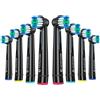 REDTRON Testine Spazzolino Ricambio Compatibile con Oral B (8 pezzi), Testine Spazzolino Elettrico per Precision Clean, Testine di Ricambio per Pro1000 Pro3000 Pro5000 Pro7000 e altri